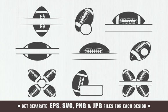 Download American Football Monogram Svg - Football monogram svg Collection