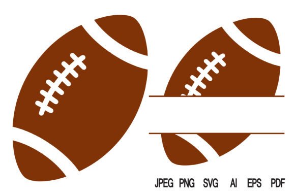 Download Football Monogram SVG Set - Football monogram svg Collection