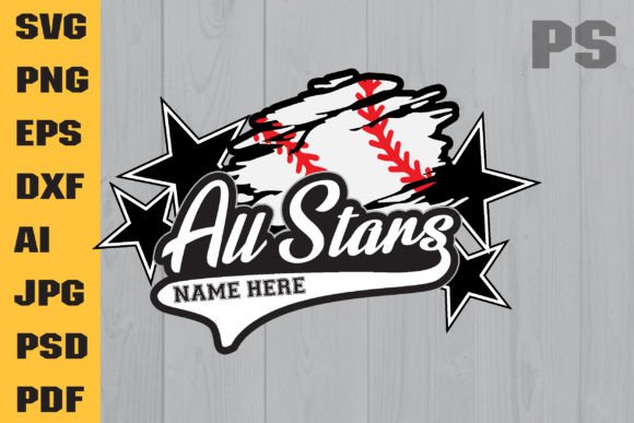 Download All Stars Svg, Softball Svg, Baseball - Softball svg Collection