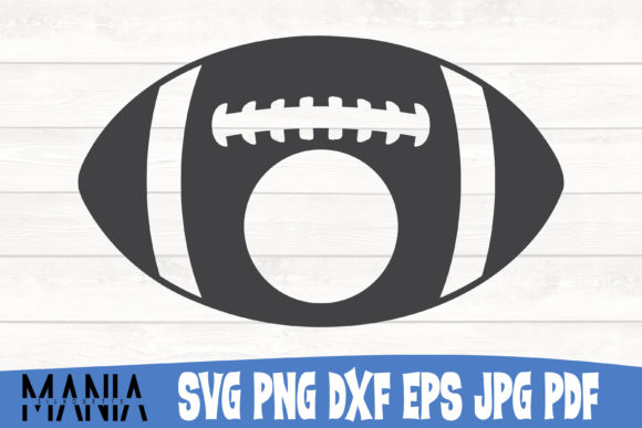 Download Football Monogram Svg Cut File Design - Football monogram svg Collection